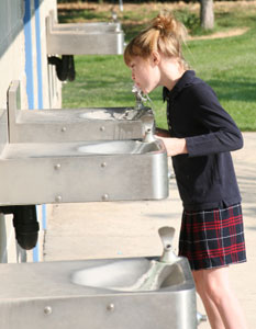 school water fountains safety