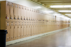 high school lockers